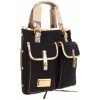 Marc by Marc Jacobs Metallic Military General Bag Tote Black - Hand bag - $319.95  ~ £243.17