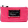 Marc by Marc Jacobs Pebble Leather Classic Q Mini Skinny Coin Key Pouch Bag Blossom - Portfele - $94.99  ~ 81.59€