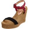 Marc by Marc Jacobs Women's 625840/3 Espadrille Black/Berry/Natural - 凉鞋 - $100.29  ~ ¥671.98