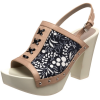 Marc by Marc Jacobs Women's Blog 615670 Floral Fabric Clog Blue - 凉鞋 - $150.06  ~ ¥1,005.45