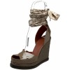 Marc by Marc Jacobs Women's Greese 615903 Wedge Sandal Army - Sandals - $184.88 