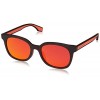 Marc Jacobs sunglasses (MARC-289-F-S L9G/UW) Matt Havana - Neon Orange - Grey with Red mirror effect lenses - Eyewear - 