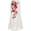 Marchesa Embroidered Lace Skirt - Röcke - 