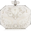 Marchesa Iris Embellished Leather Box Cl - Bolsas com uma fivela - 