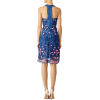 Marchesa Notte Blue Bird Lace Dress - Dresses - 