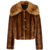 Marei 1998 Oleander Faux Fur Jacket - Jaquetas e casacos - 