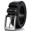 Marino’s Men Genuine Leather Dress Belt with Single Prong Buckle - Belt - $28.99 