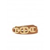 Maritime Gold-Tone And Leather Bracelet - Bracelets - $125.00  ~ £95.00