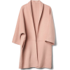 Marled collarless coat - Jacket - coats - 
