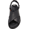 Marni Slingback Leather Sandals - 凉鞋 - 