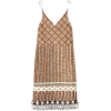 Marni brown/white silk dress - Haljine - 