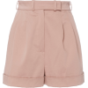 Martin Grant Pleated Rolled Up Shorts - ショートパンツ - 