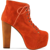 Lita Orange - 厚底鞋 - 