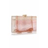 Marzook Sunset Swarovski Crystal Box Clu - Clutch bags - 