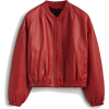 Massimo Dutti Leather Jacket - Jacket - coats - 