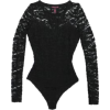 Material Girl Lace Bodysuit - Hemden - lang - 