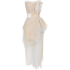 Maticevski Libra Draped Organza Dress - Obleke - 