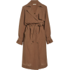 Matin Linen Trench Coat - Jaquetas e casacos - 