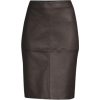 Max Mara - Leather pencil skirt - Skirts - $383.00 