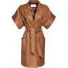Maxa Mara Navata Leather Coat Dress - Dresses - $3,048.00 