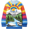 McCartney-Intarsia Wool Blend Sweater - 套头衫 - 