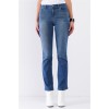 Medium Blue Denim High Waisted Skinny Boot Recycled Jeans - 牛仔裤 - $21.56  ~ ¥144.46