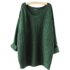 Megan Oversized Knit Sweater - Pullovers - $25.00 