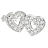 Heart earrings - Brincos - 