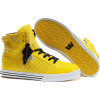 Men Yellow and White High Top  - Tenis - 