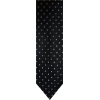Men's Tommy Hilfiger Necktie Neck Tie Silk Black, Silver and Blue - Cravatte - $36.99  ~ 31.77€