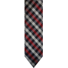 Men's Tommy Hilfiger Necktie Neck Tie Silk Red, Navy and Silver - Tie - $36.99 