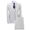 Mens 3 Piece Elegant Suit Set Dress 1 Button Dinner Blazer Tux Jacket Vest Pants - ジャケット - $89.99  ~ ¥10,128