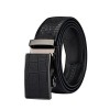 Men's Belt Ratchet Leather Dress Belt with Automatic Buckle 35mm Wide 27 - Cinturones - $14.99  ~ 12.87€