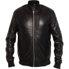Mens MA1 Black Aviator Sheepskin Leather Flight Jacket - Chaquetas - 203.00€ 