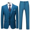 Mens Stylish 3 Piece Dress Suit Classic Fit Wedding Formal Jacket & Vest & Pants - Trajes - $79.99  ~ 68.70€