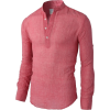 Men's coral shirt - 半袖シャツ・ブラウス - 