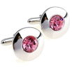 Men's pink cufflinks - Other jewelry - 