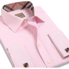 Men's pink tuxedo shirt (Ali Express) - 半袖衫/女式衬衫 - 