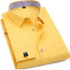 Men's yellow shirt (Ali Express) - Camisa - curtas - 