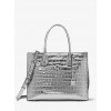 Mercer Metallic Crocodile-Embossed-Leather Tote - Hand bag - $358.00  ~ £272.08
