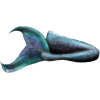 Mermaid Tail Blue Green - モデル - 