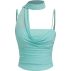 Mesh Halter - Koszulki bez rękawów - 
