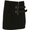 Metal Adjustable Buttoned Skirt Zip Slim - Skirts - $25.99 