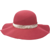 Metal Banded Floppy Hat - Sombreros - 