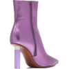Metallic Purple Boots - Сопоги - 