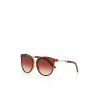 Metallic Detail Sunglasses - Sunglasses - $6.99 