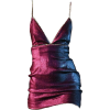 Metallic Mini Dress - Obleke - 