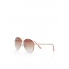 Metallic Top Bar Aviator Sunglasses - Sunglasses - $6.99 