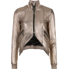 Metallic leather jacket - BO.BÔ - Jacket - coats - 