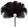 Metme Feather Fan Peacock Bridal Bouquet - Other - $22.99 